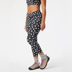 Outdoor Voices TechSweat polka dot leggings